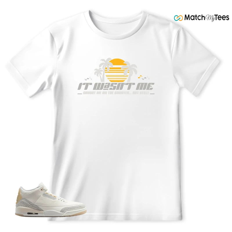 NIKE AIR JORDAN 3 CRAFT IVORY CREAM 2024 SNEAKER Matching Tees t-shirt