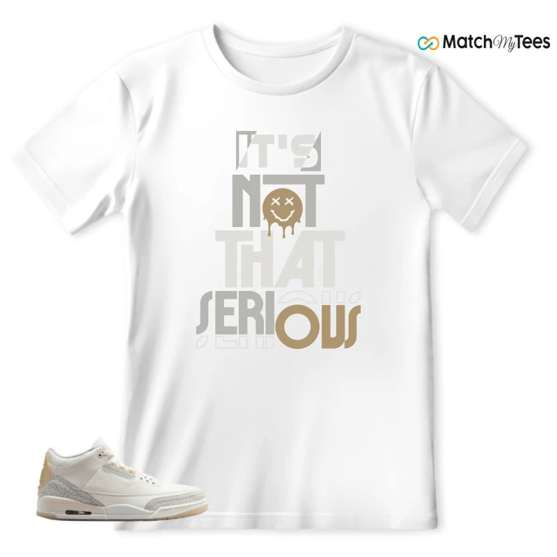 NIKE AIR JORDAN 3 CRAFT IVORY CREAM 2024 SNEAKER Matching Tees t-shirt