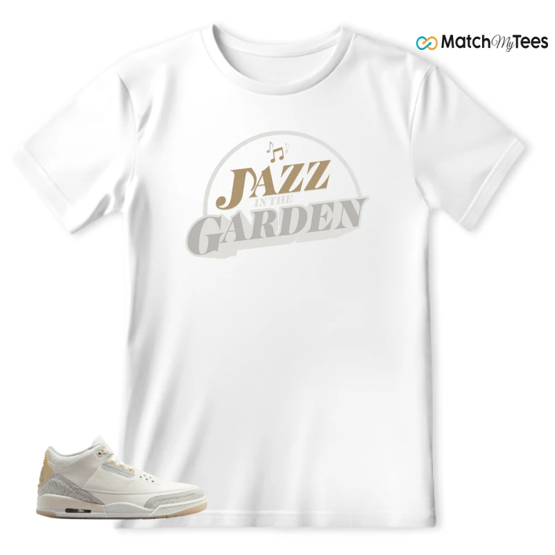 NIKE AIR JORDAN 3 CRAFT IVORY CREAM 2024 SNEAKER Matching Tees t-shirt