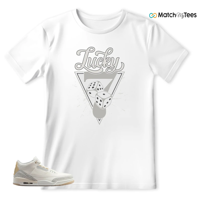 NIKE AIR JORDAN 3 CRAFT IVORY CREAM 2024 SNEAKER Matching Tees t-shirt