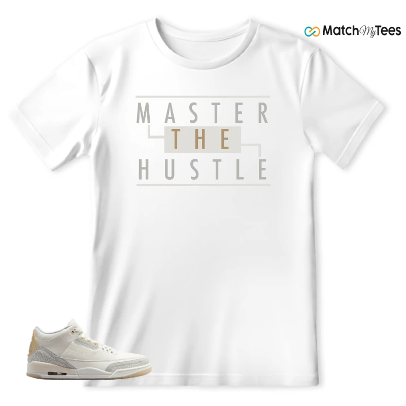 NIKE AIR JORDAN 3 CRAFT IVORY CREAM 2024 SNEAKER Matching Tees t-shirt