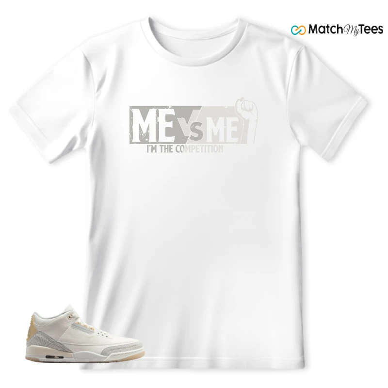 NIKE AIR JORDAN 3 CRAFT IVORY CREAM 2024 SNEAKER Matching Tees t-shirt