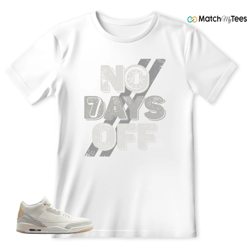 NIKE AIR JORDAN 3 CRAFT IVORY CREAM 2024 SNEAKER Matching Tees t-shirt