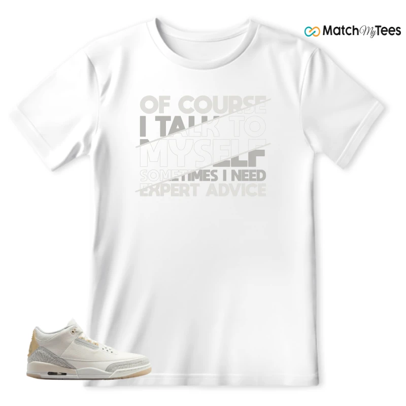 NIKE AIR JORDAN 3 CRAFT IVORY CREAM 2024 SNEAKER Matching Tees t-shirt