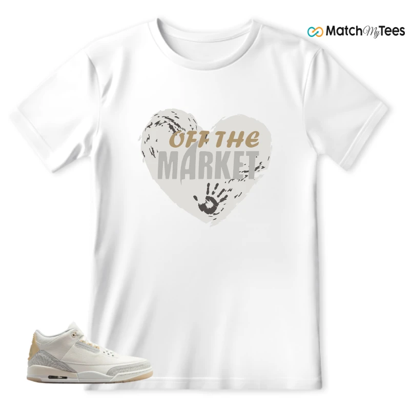 NIKE AIR JORDAN 3 CRAFT IVORY CREAM 2024 SNEAKER Matching Tees t-shirt