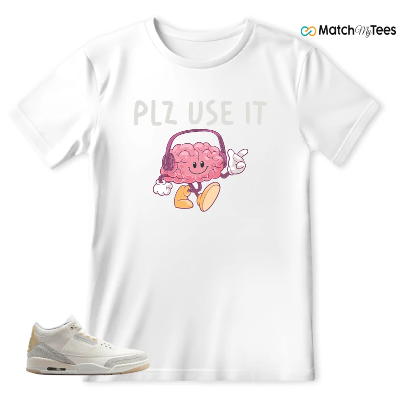 NIKE AIR JORDAN 3 CRAFT IVORY CREAM 2024 SNEAKER Matching Tees t-shirt