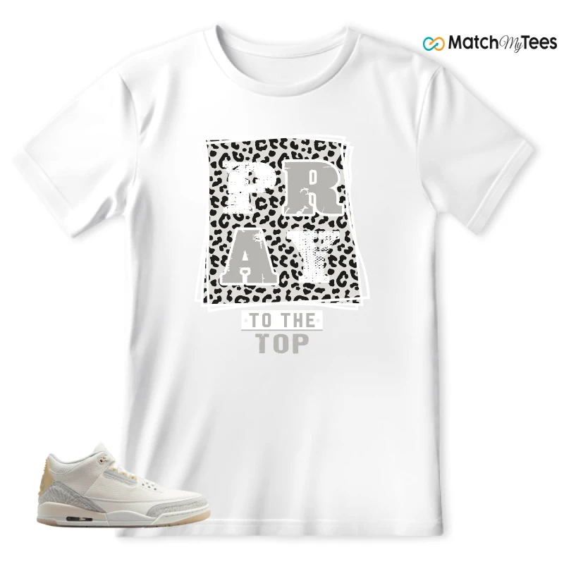 NIKE AIR JORDAN 3 CRAFT IVORY CREAM 2024 SNEAKER Matching Tees t-shirt