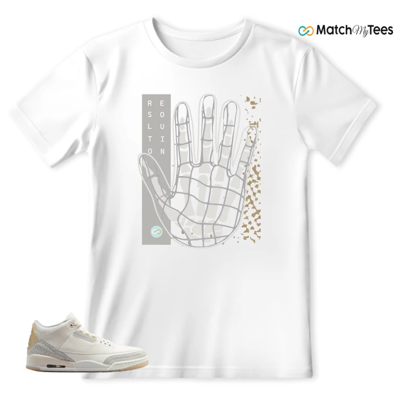 NIKE AIR JORDAN 3 CRAFT IVORY CREAM 2024 SNEAKER Matching Tees t-shirt