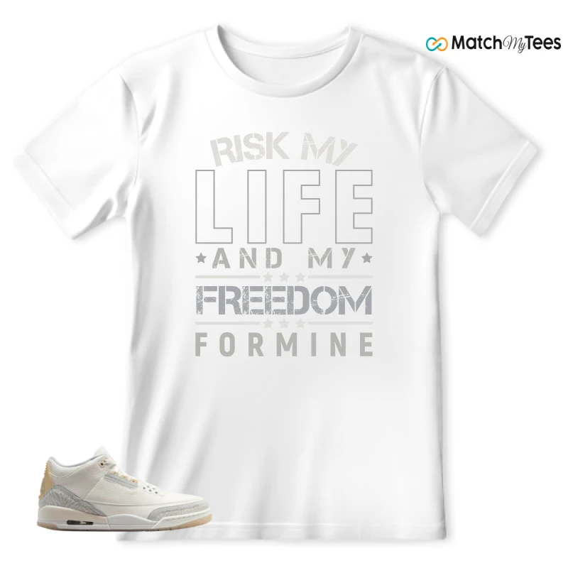 NIKE AIR JORDAN 3 CRAFT IVORY CREAM 2024 SNEAKER Matching Tees t-shirt