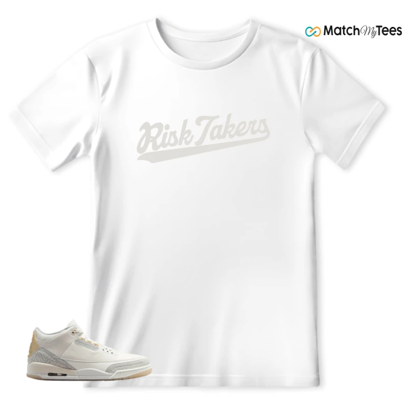 NIKE AIR JORDAN 3 CRAFT IVORY CREAM 2024 SNEAKER Matching Tees t-shirt