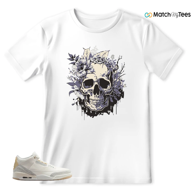 NIKE AIR JORDAN 3 CRAFT IVORY CREAM 2024 SNEAKER Matching Tees t-shirt