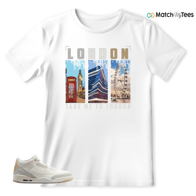 NIKE AIR JORDAN 3 CRAFT IVORY CREAM 2024 SNEAKER Matching Tees t-shirt