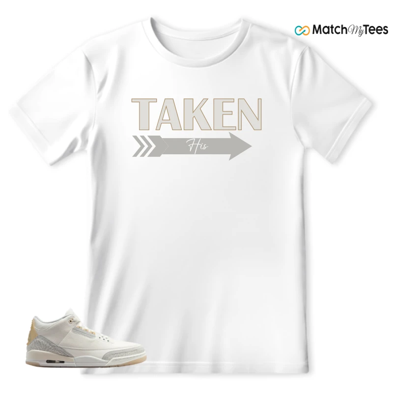 NIKE AIR JORDAN 3 CRAFT IVORY CREAM 2024 SNEAKER Matching Tees t-shirt