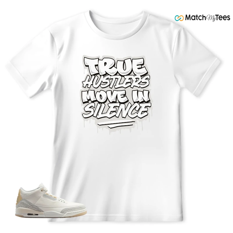 NIKE AIR JORDAN 3 CRAFT IVORY CREAM 2024 SNEAKER Matching Tees t-shirt