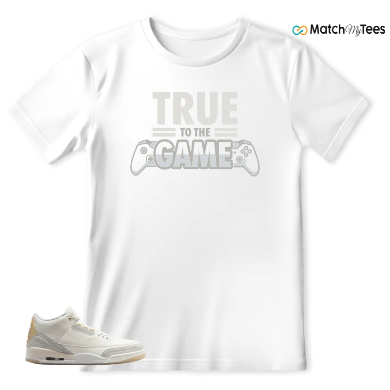 NIKE AIR JORDAN 3 CRAFT IVORY CREAM 2024 SNEAKER Matching Tees t-shirt