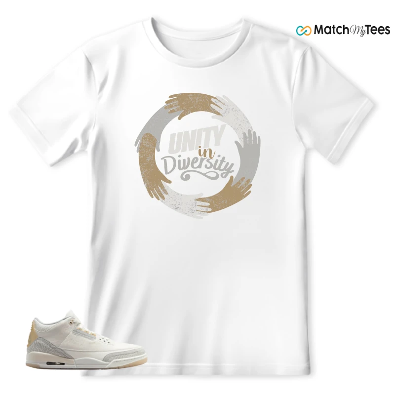 NIKE AIR JORDAN 3 CRAFT IVORY CREAM 2024 SNEAKER Matching Tees t-shirt