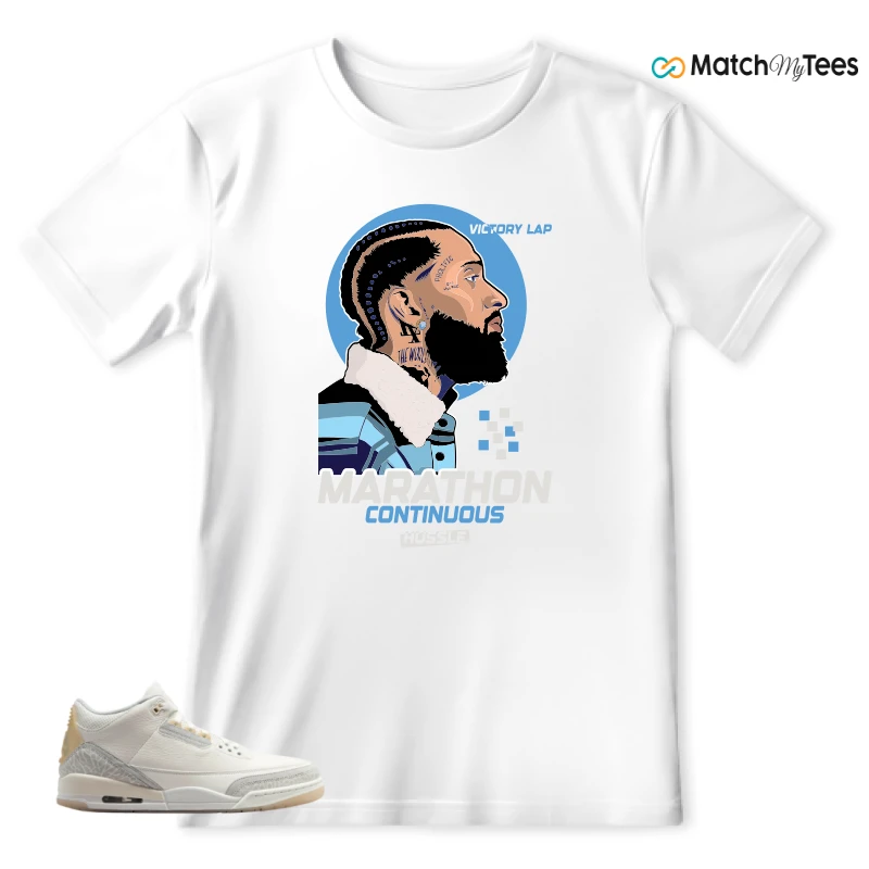 NIKE AIR JORDAN 3 CRAFT IVORY CREAM 2024 SNEAKER Matching Tees t-shirt