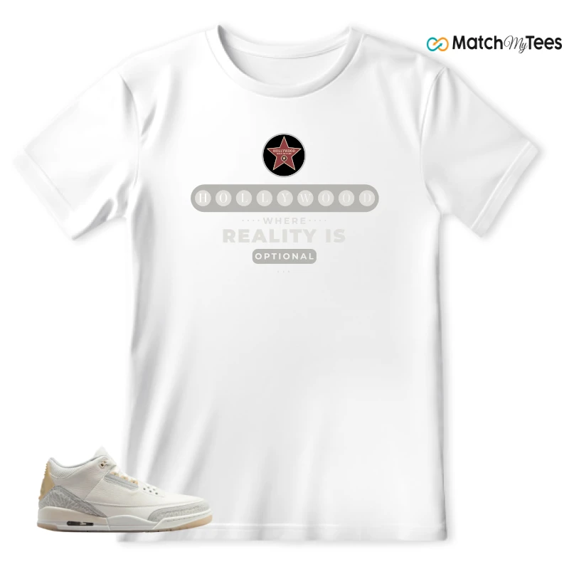 NIKE AIR JORDAN 3 CRAFT IVORY CREAM 2024 SNEAKER Matching Tees t-shirt