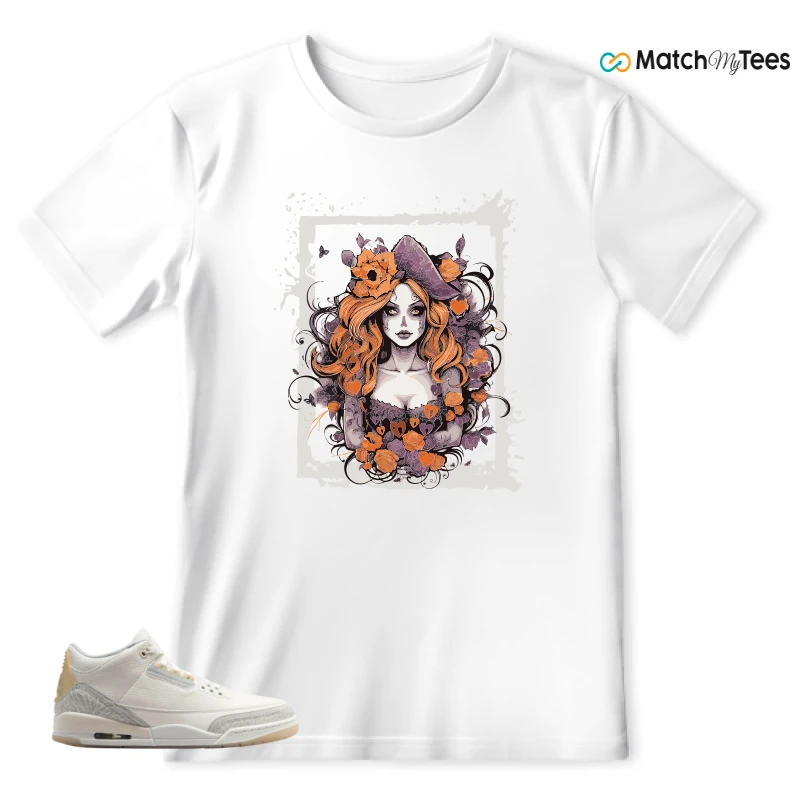 NIKE AIR JORDAN 3 CRAFT IVORY CREAM 2024 SNEAKER Matching Tees t-shirt