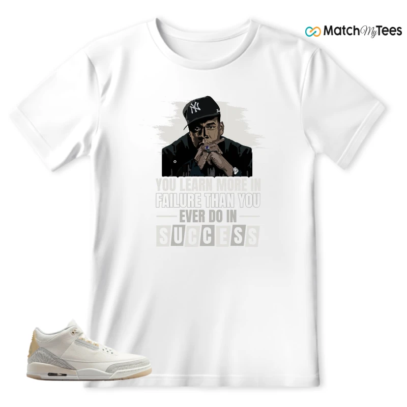 NIKE AIR JORDAN 3 CRAFT IVORY CREAM 2024 SNEAKER Matching Tees t-shirt