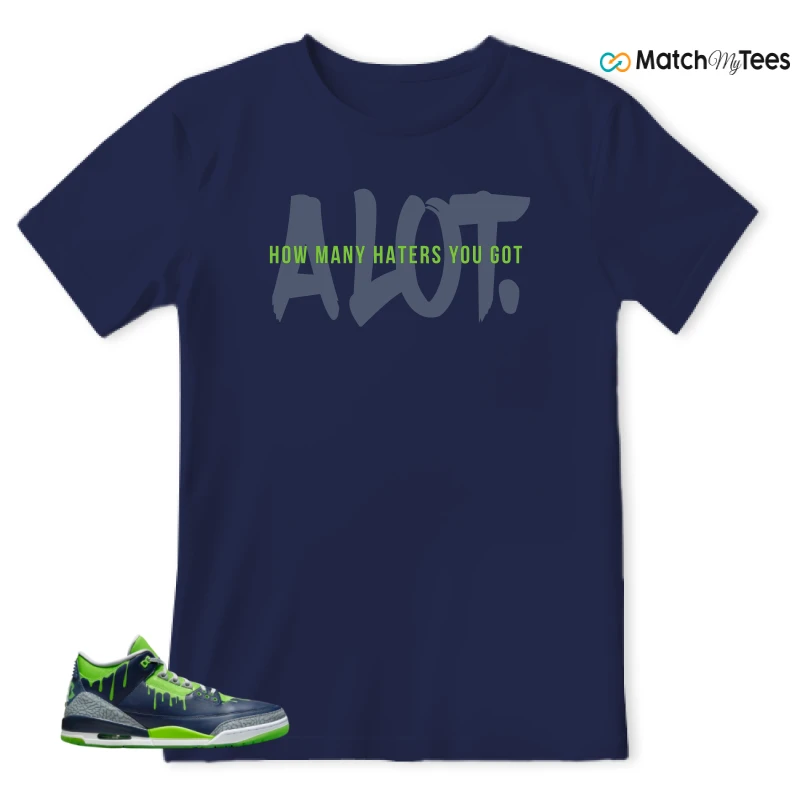 NIKE AIR JORDAN 3 DOERNBECHER HUGO SNEAKER Matching Tees t-shirt