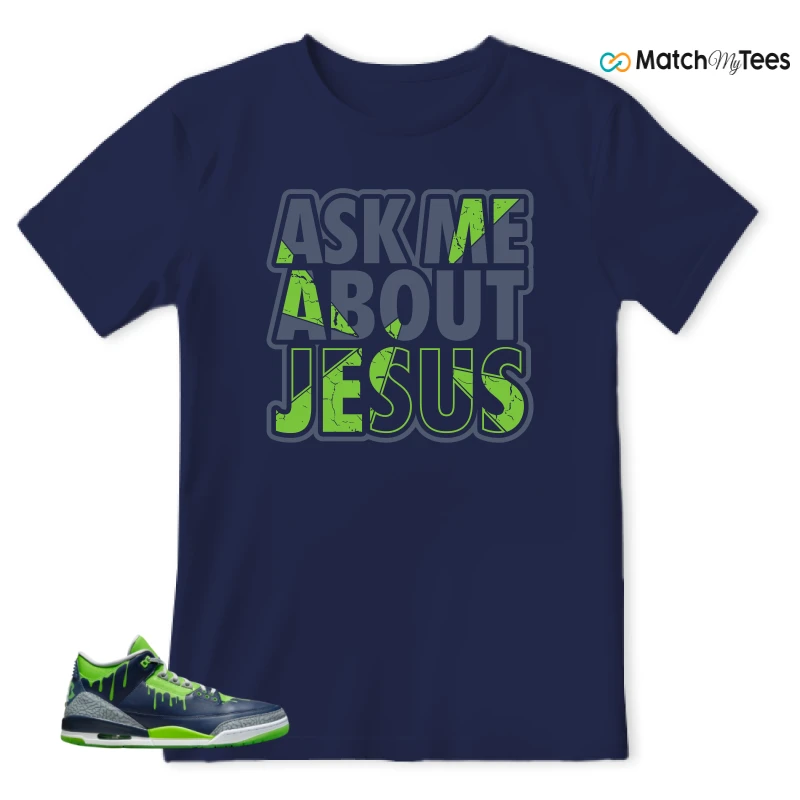 NIKE AIR JORDAN 3 DOERNBECHER HUGO SNEAKER Matching Tees t-shirt