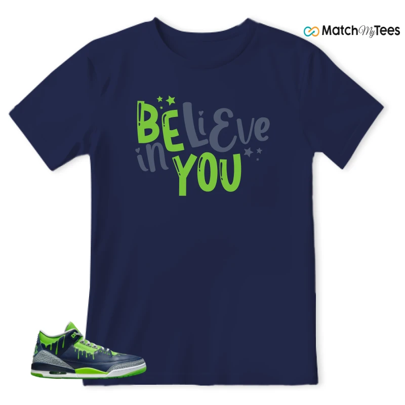 NIKE AIR JORDAN 3 DOERNBECHER HUGO SNEAKER Matching Tees t-shirt