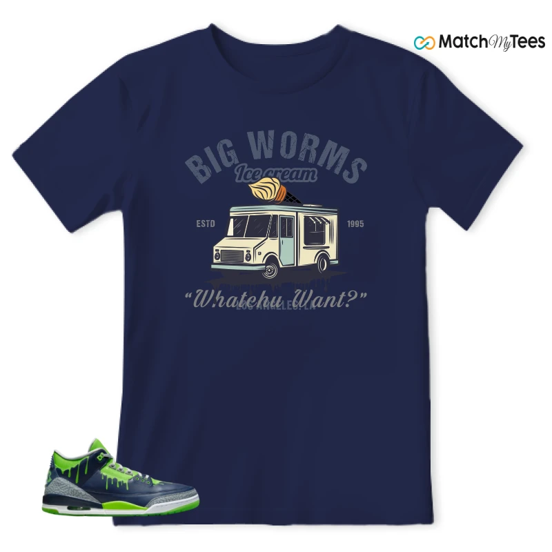 NIKE AIR JORDAN 3 DOERNBECHER HUGO SNEAKER Matching Tees t-shirt