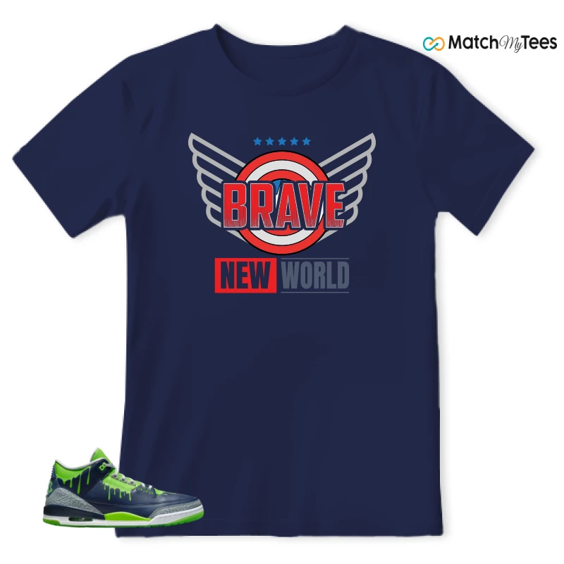 NIKE AIR JORDAN 3 DOERNBECHER HUGO SNEAKER Matching Tees t-shirt