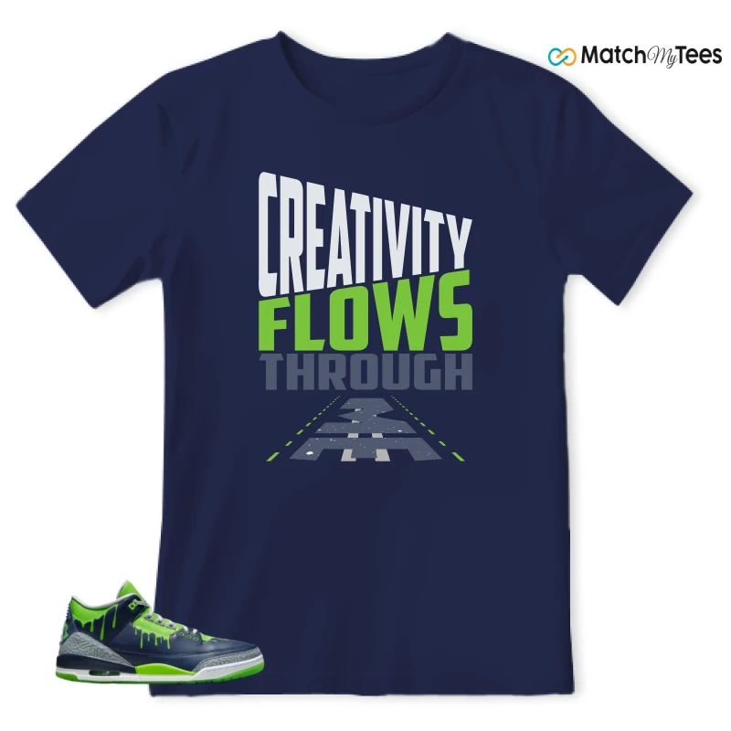 NIKE AIR JORDAN 3 DOERNBECHER HUGO SNEAKER Matching Tees t-shirt