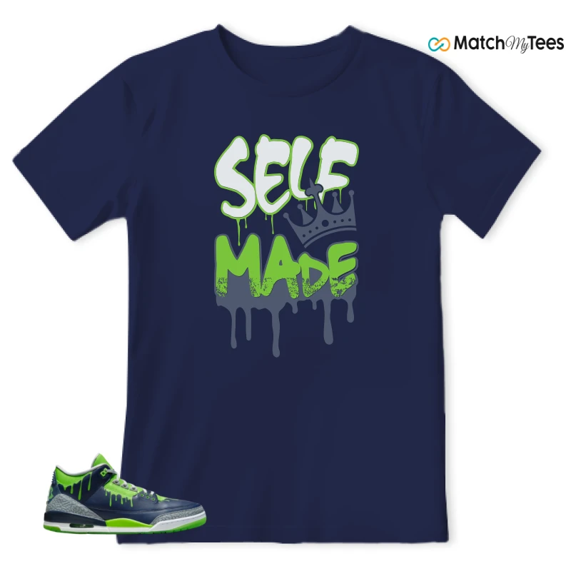 NIKE AIR JORDAN 3 DOERNBECHER HUGO SNEAKER Matching Tees t-shirt