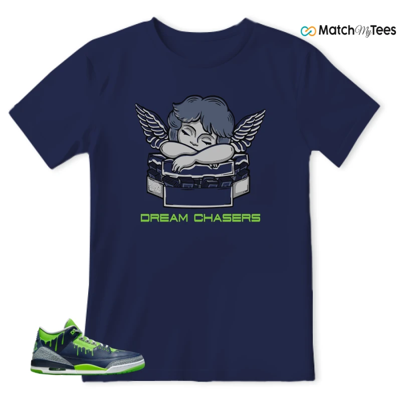 NIKE AIR JORDAN 3 DOERNBECHER HUGO SNEAKER Matching Tees t-shirt