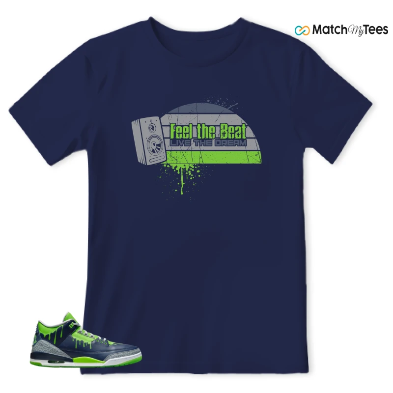NIKE AIR JORDAN 3 DOERNBECHER HUGO SNEAKER Matching Tees t-shirt