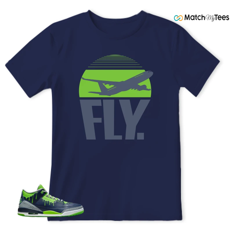 NIKE AIR JORDAN 3 DOERNBECHER HUGO SNEAKER Matching Tees t-shirt