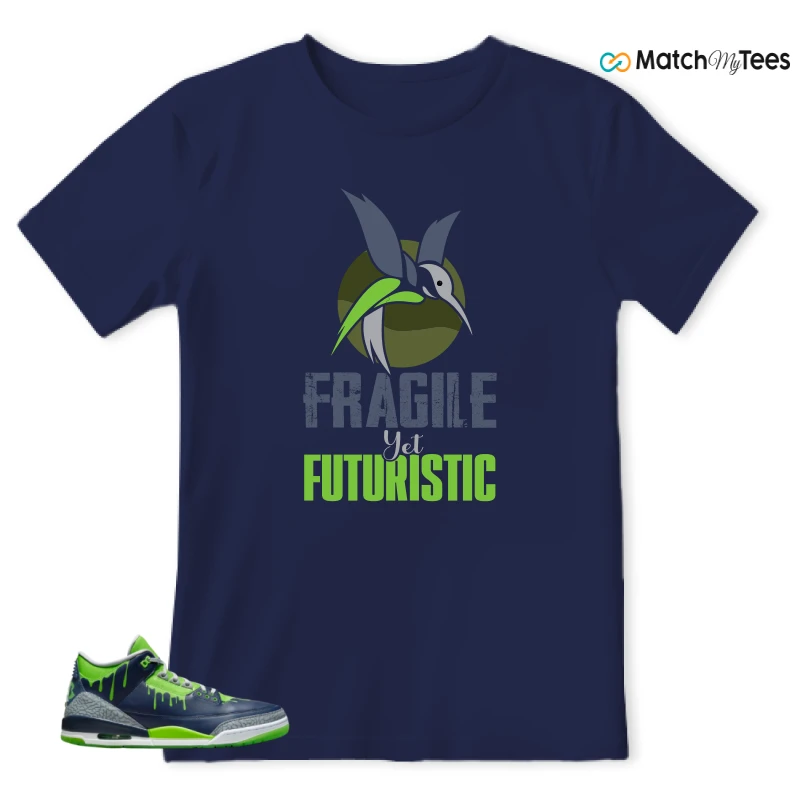 NIKE AIR JORDAN 3 DOERNBECHER HUGO SNEAKER Matching Tees t-shirt