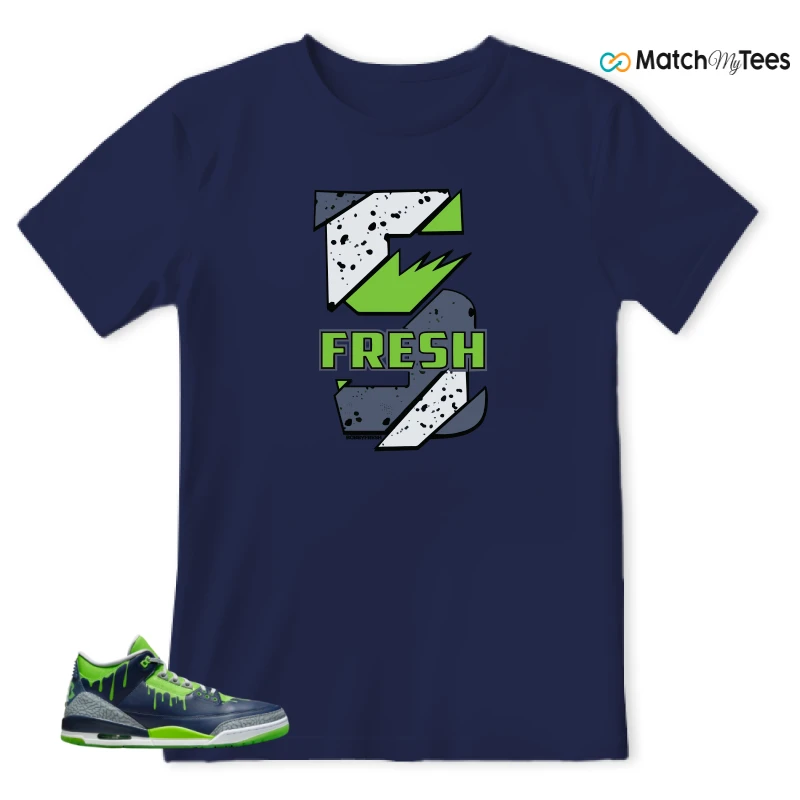 NIKE AIR JORDAN 3 DOERNBECHER HUGO SNEAKER Matching Tees t-shirt
