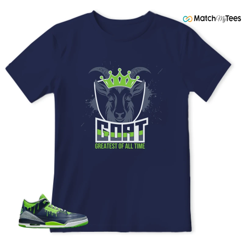 NIKE AIR JORDAN 3 DOERNBECHER HUGO SNEAKER Matching Tees t-shirt