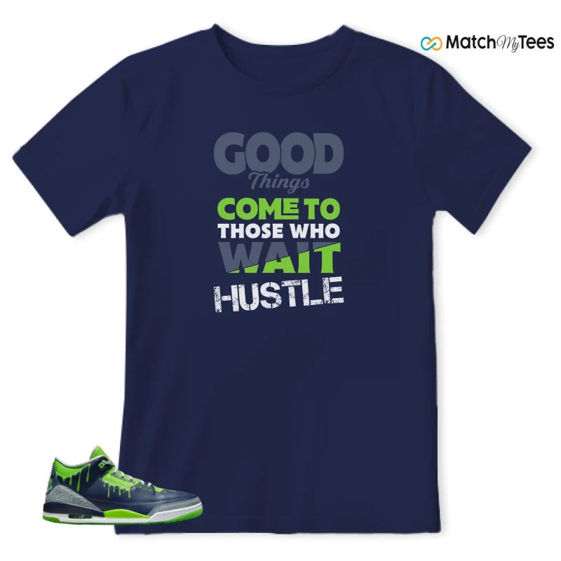 NIKE AIR JORDAN 3 DOERNBECHER HUGO SNEAKER Matching Tees t-shirt