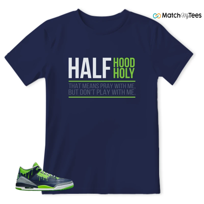 NIKE AIR JORDAN 3 DOERNBECHER HUGO SNEAKER Matching Tees t-shirt