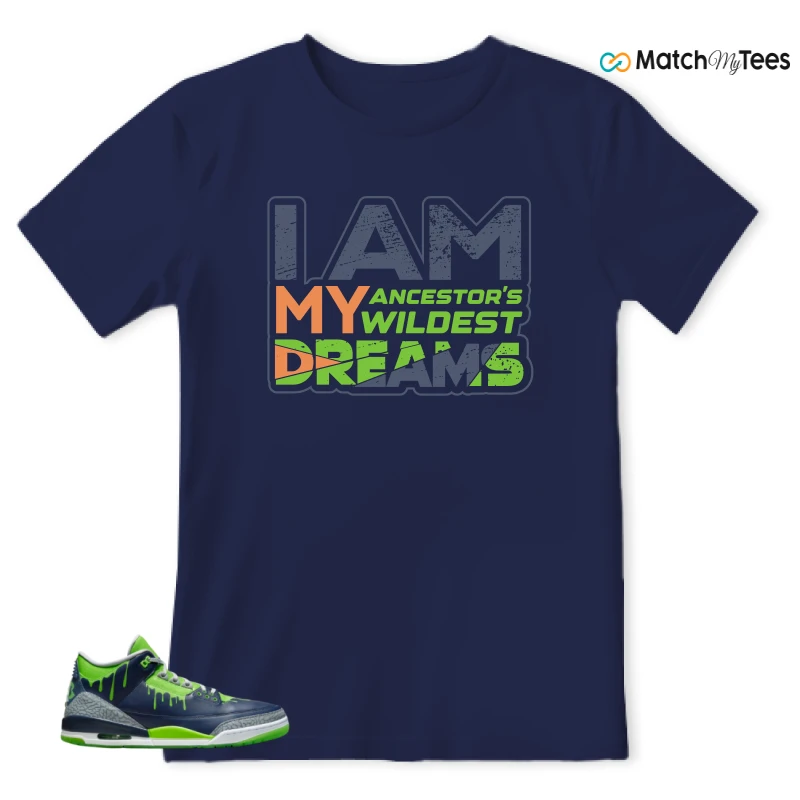 NIKE AIR JORDAN 3 DOERNBECHER HUGO SNEAKER Matching Tees t-shirt