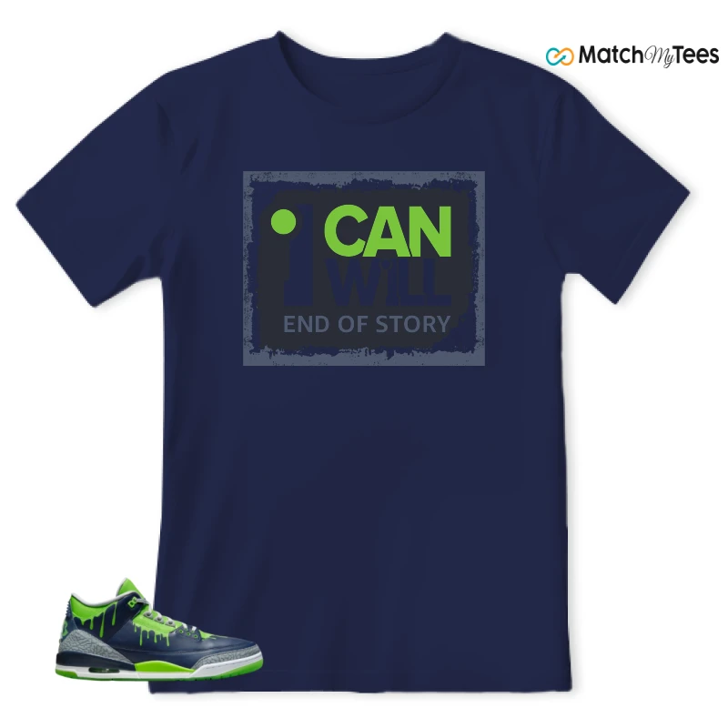 NIKE AIR JORDAN 3 DOERNBECHER HUGO SNEAKER Matching Tees t-shirt