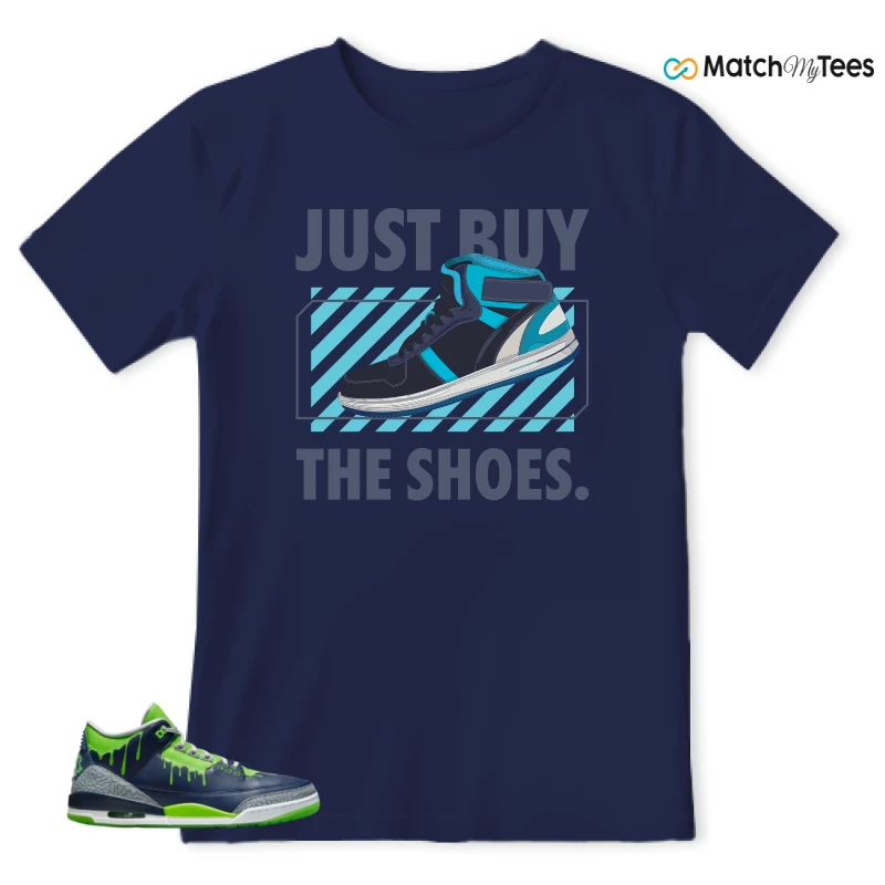 NIKE AIR JORDAN 3 DOERNBECHER HUGO SNEAKER Matching Tees t-shirt