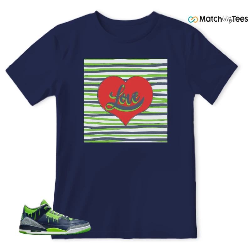 NIKE AIR JORDAN 3 DOERNBECHER HUGO SNEAKER Matching Tees t-shirt
