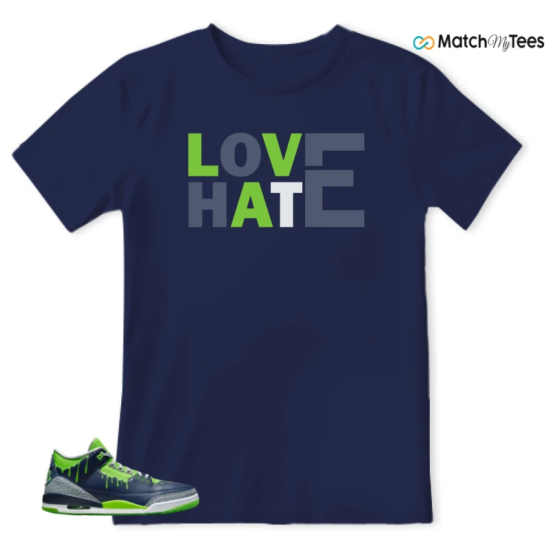 NIKE AIR JORDAN 3 DOERNBECHER HUGO SNEAKER Matching Tees t-shirt