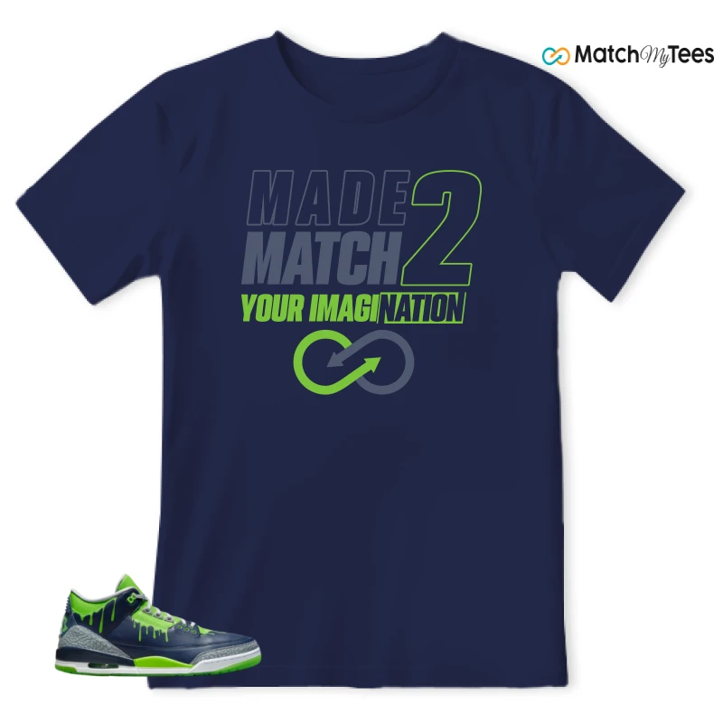 NIKE AIR JORDAN 3 DOERNBECHER HUGO SNEAKER Matching Tees t-shirt