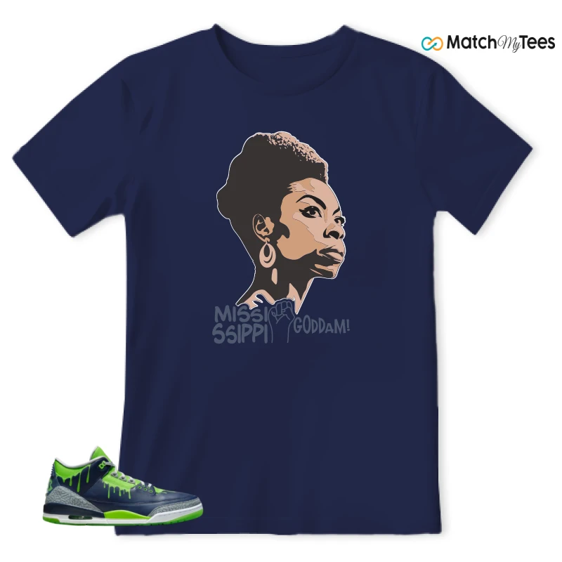 NIKE AIR JORDAN 3 DOERNBECHER HUGO SNEAKER Matching Tees t-shirt