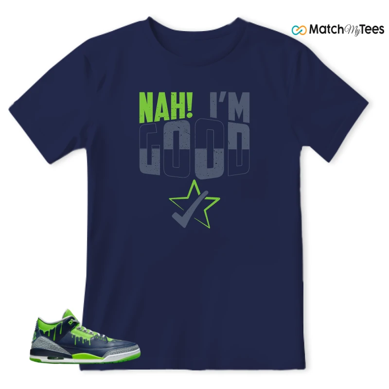 NIKE AIR JORDAN 3 DOERNBECHER HUGO SNEAKER Matching Tees t-shirt