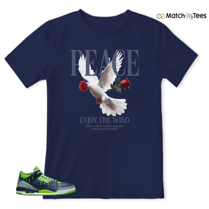 NIKE AIR JORDAN 3 DOERNBECHER HUGO SNEAKER Matching Tees t-shirt