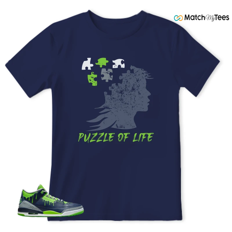 NIKE AIR JORDAN 3 DOERNBECHER HUGO SNEAKER Matching Tees t-shirt