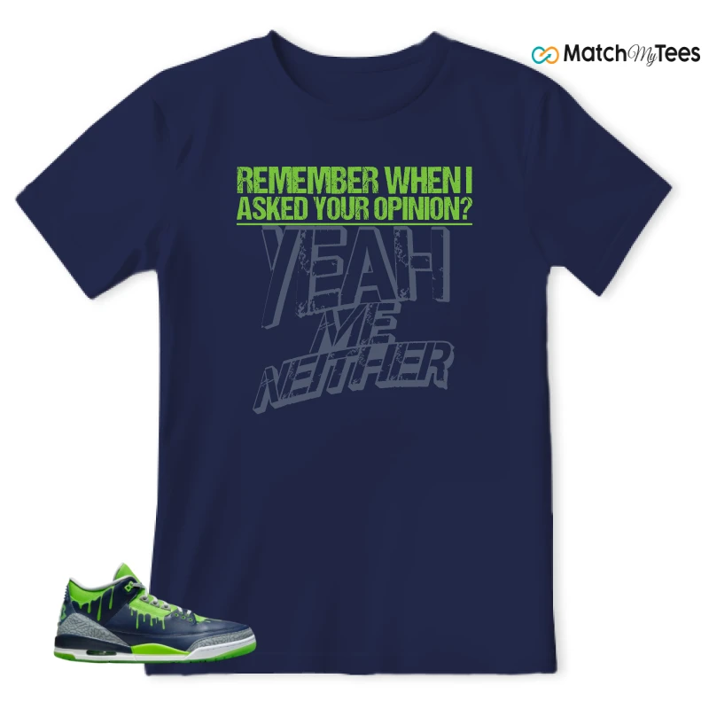 NIKE AIR JORDAN 3 DOERNBECHER HUGO SNEAKER Matching Tees t-shirt